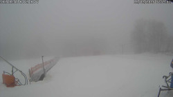 Spodní část sjezdovky