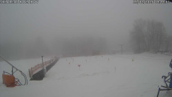 Spodní část sjezdovky