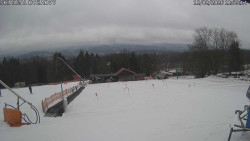 Spodní část sjezdovky