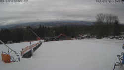 Spodní část sjezdovky