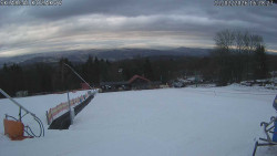 Spodní část sjezdovky