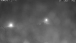 Spodní část sjezdovky