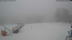 Spodní část sjezdovky