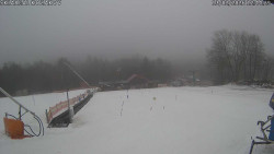 Spodní část sjezdovky