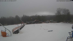 Spodní část sjezdovky