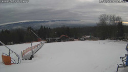 Spodní část sjezdovky