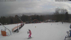 Spodní část sjezdovky