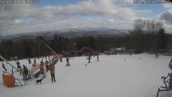 Spodní část sjezdovky