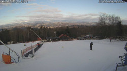 Spodní část sjezdovky