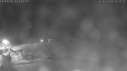 Spodní část sjezdovky