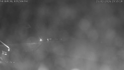 Spodní část sjezdovky