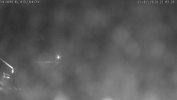 Spodní část sjezdovky