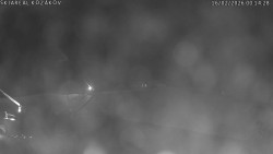 Spodní část sjezdovky