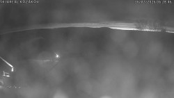 Spodní část sjezdovky