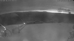 Spodní část sjezdovky