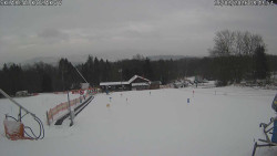 Spodní část sjezdovky