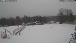 Spodní část sjezdovky