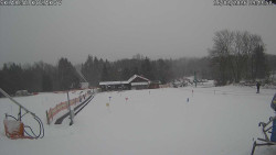 Spodní část sjezdovky