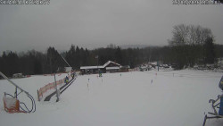 Spodní část sjezdovky