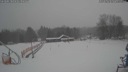 Spodní část sjezdovky