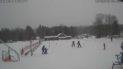 Spodní část sjezdovky