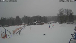 Spodní část sjezdovky