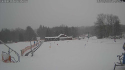 Spodní část sjezdovky