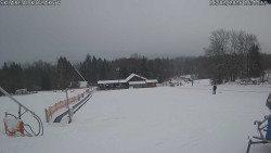 Spodní část sjezdovky