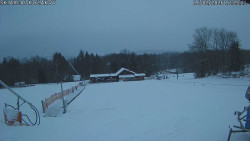 Spodní část sjezdovky