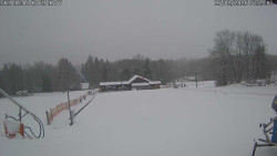 Spodní část sjezdovky