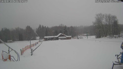 Spodní část sjezdovky