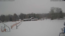 Spodní část sjezdovky