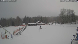 Spodní část sjezdovky