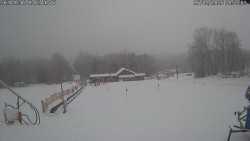 Spodní část sjezdovky