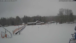 Spodní část sjezdovky