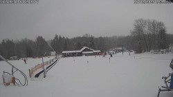 Spodní část sjezdovky