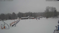 Spodní část sjezdovky