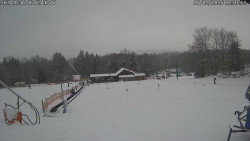 Spodní část sjezdovky