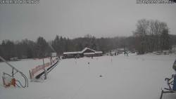 Spodní část sjezdovky