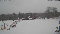 Spodní část sjezdovky