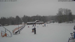 Spodní část sjezdovky