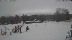 Spodní část sjezdovky