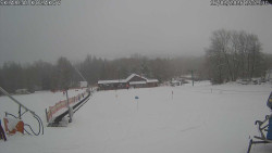 Spodní část sjezdovky