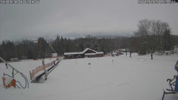 Spodní část sjezdovky