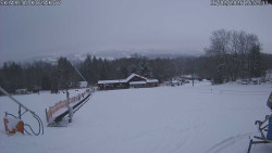 Spodní část sjezdovky