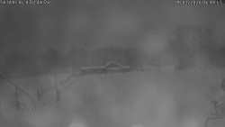 Spodní část sjezdovky