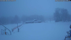 Spodní část sjezdovky