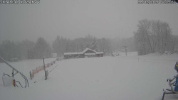 Spodní část sjezdovky