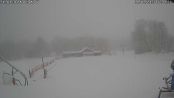 Spodní část sjezdovky