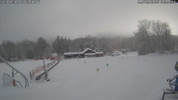 Spodní část sjezdovky